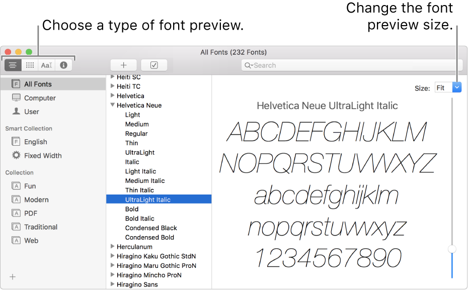 Mac print settings